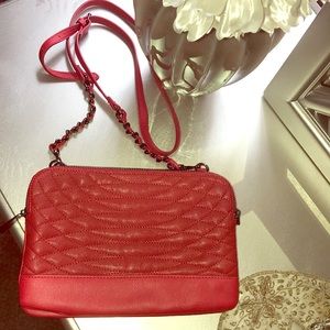 BCBGMAXAZRIA leather crossbody bag